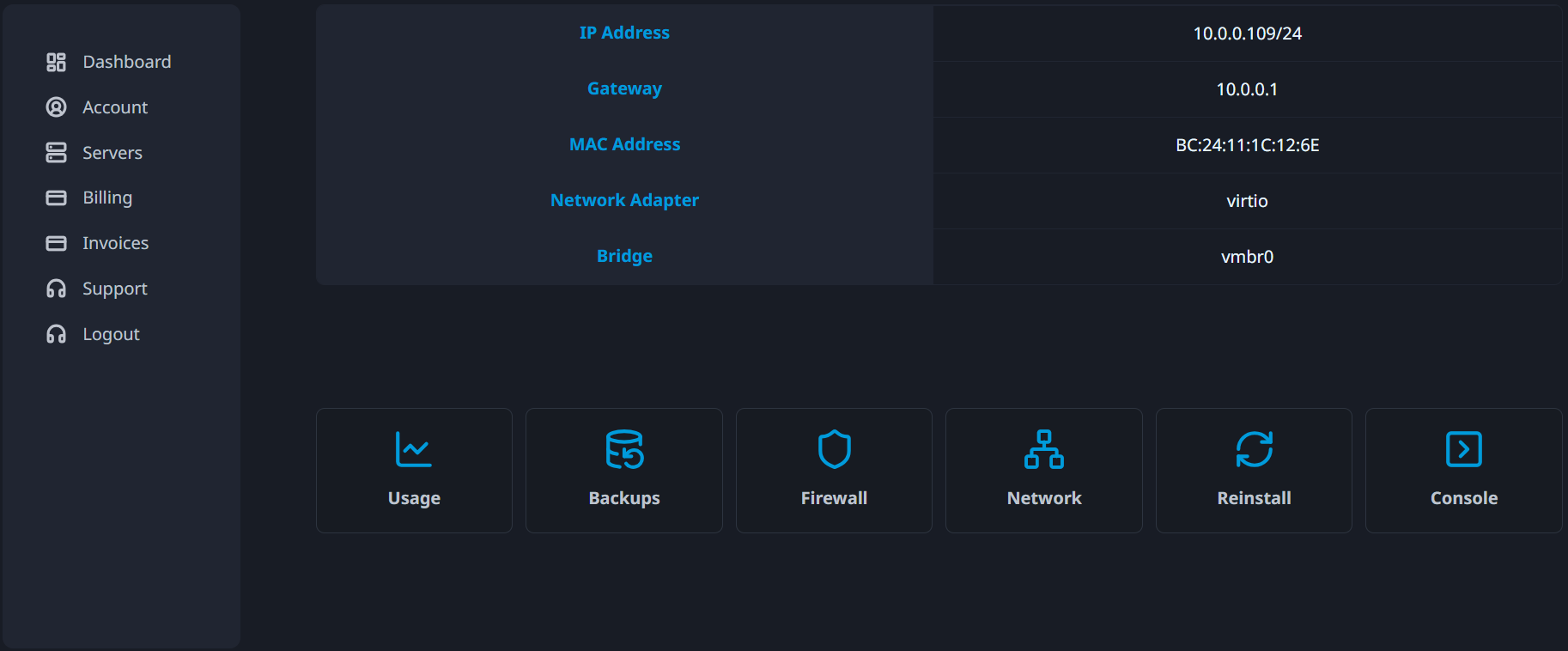 Interface network