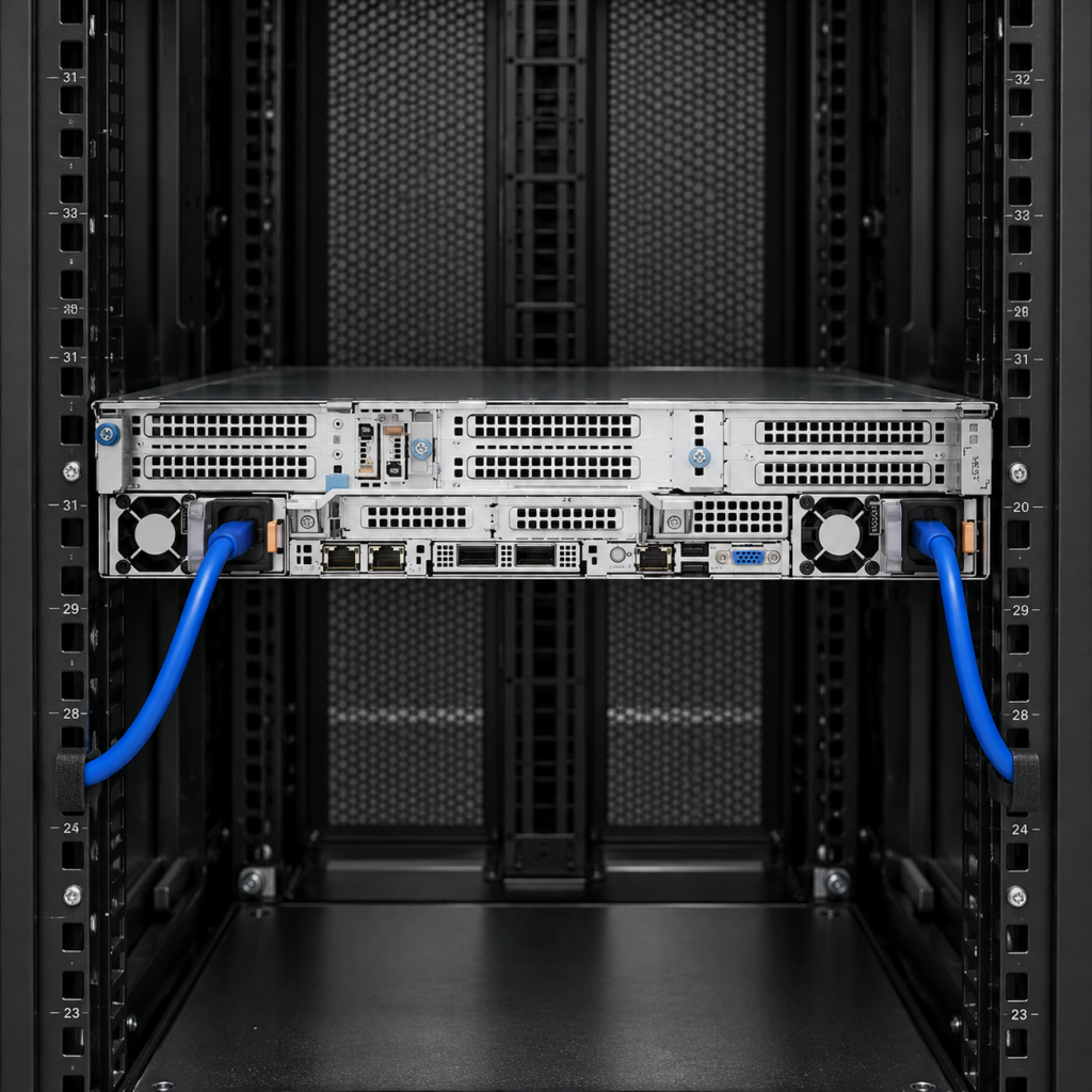 Rack dual psu