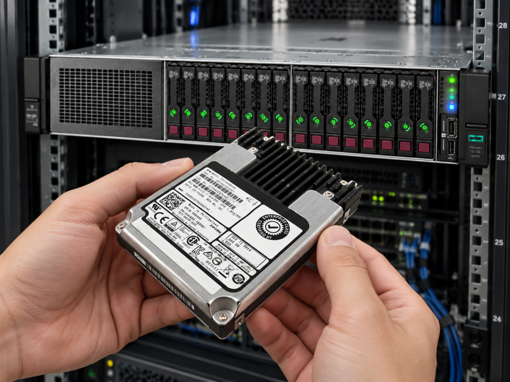 Storage rack server ssd